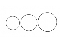 Circles set of 3 - 1846